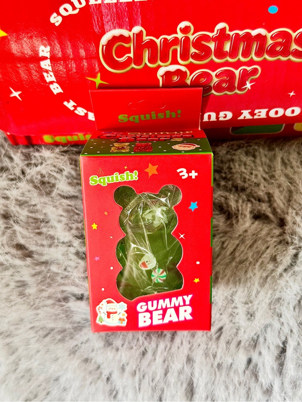 Gummy Bear Squishy Green New in Box